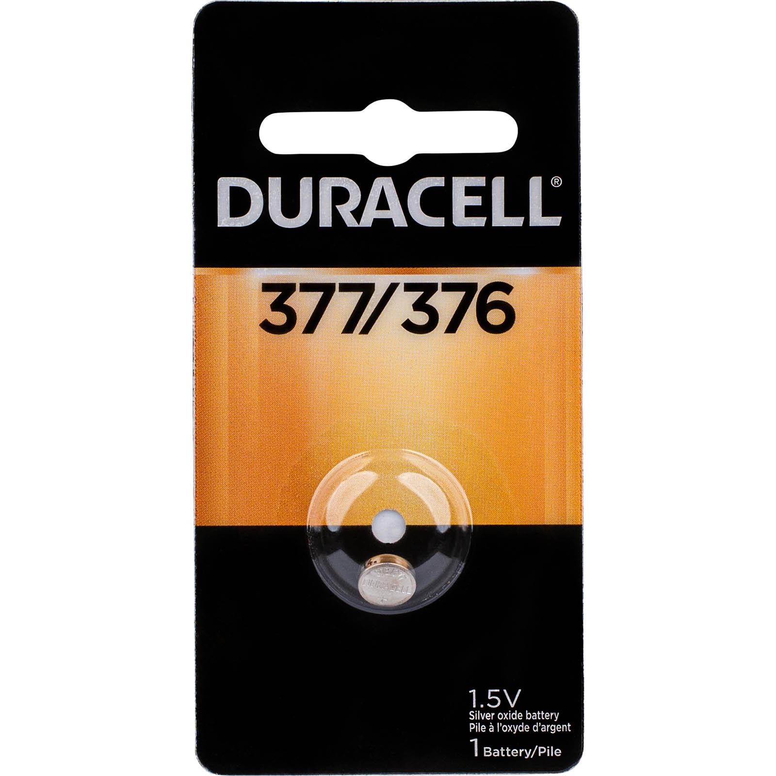 Duracell 377 Silver Oxide Battery 